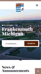 Mobile Screenshot of frankenmuthcity.com